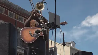 Street performer’s platform growing during French Quarter Fest