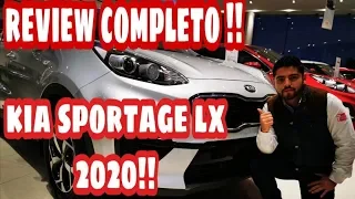 kia sportage 2020 lx | review completo en walkaround | interior y exterior | en español