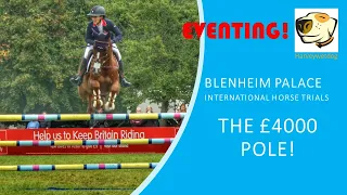 The £4000 Pole. Yasmin Ingham and Banzai du Loir just miss out on Blenheim title #unlucky #BPIHT23