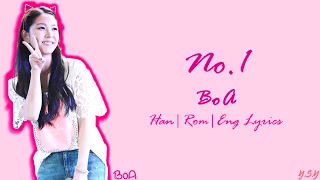 BoA (보아) - No.1  [Han/Rom/Eng Lyrics]