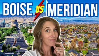 Living in BOISE vs Living in MERIDIAN | Best Idaho City to Live? [SHOWDOWN]