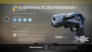 Destiny 2#080 Auserwählte des Reisenden abholen/Test | Quest Schritte 8 u. 18 erklärt etc..[HD][PS4]