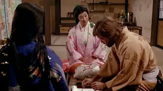 Shogun: Anjin-San Asks Mariko-San And Kiri-Sama About The Mark Of The Amida Tong In Osaka Castle