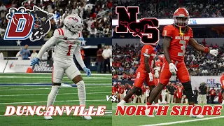 Duncanville STILL Runs Texas High School Football 👀 | Duncanville vs North Shore Highlights 🎥