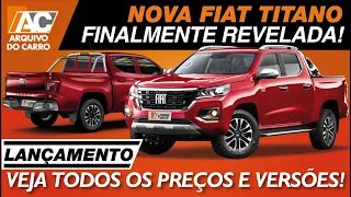 LANÇAMENTO: NOVA FIAT TITANO REVELADA! VEJA TODAS VERSÕES, PREÇOS  E EQUIPAMENTOS!