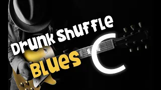 Blues Backing Track Jam  - Ice B. - Drunk Shuffle Blues in C