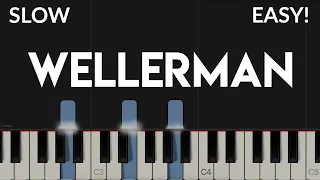Wellerman - New Zealand Folk Song | EASY Piano Tutorial