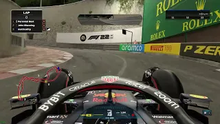 Monaco in reverse is a roller coaster - F1 22 Hotlap