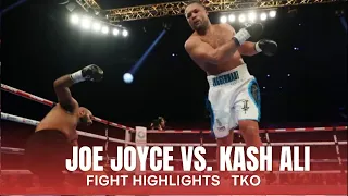 Joe Joyce vs Kash Ali | Knockout🥊| FULL FIGHT HIGHLIGHTS | BOXING FIGHT