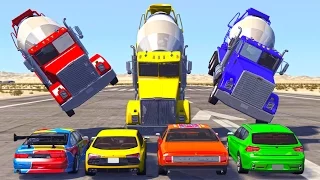 BeamNG Drive - Best of High Speed Crashes - 10,000 Subscribers Special