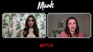 Lily Collins On  "Mank" And The Success of "Emily in Paris"