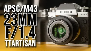 TTArtisan 23mm f/1.4 Review (APSC/M43)