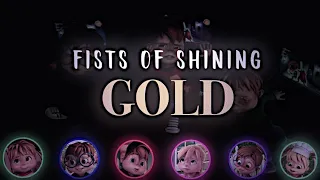 the chipmunks & chipettes - fists of shining gold (lyrics)