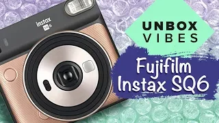 Fujifilm Instax Square SQ6 Instant Camera unboxing