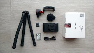 CAMARA SONY ZV1-F UNBOXING & REVIEW + ACCESORIOS