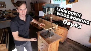 Let's design a stand for my drill press. Let me hear your suggestions. | LOCKDOWN Day 43