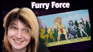 Real Furry reacts to the FURRY FORCE Animations!