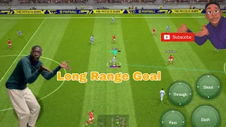 Unbelievable long range goal in efootball 2022 mobile | learn how to score from khaby