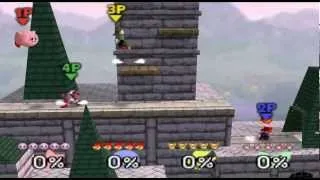 Super Smash Bros. 64 - 4 Player FFA (Gameplay and Commentary)