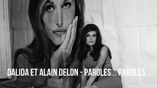 Dalida et Alain Delon - Paroles... Paroles... | French | Oldies