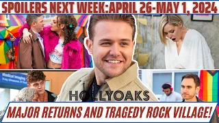 MAJOR RETURNS AND TRAGEDY ROCK VILLAGE! Hollyoaks Spoilers For Next Week (April 26-May 1, 2024)