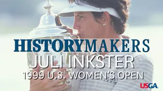Juli Inkster Sets U.S. Women's Open Scoring Record | History Makers | 1999 U.S. Women's Open
