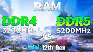 DDR4 vs DDR5 - Test in 10 Games