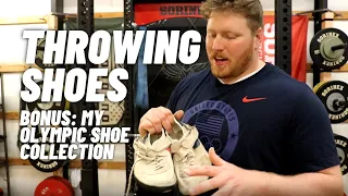 Do you need throwing shoes to throw far? BONUS: My Olympic shoe collection