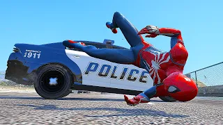 GTA 5 Suck Smash Ragdolls 37 (Spiderman)