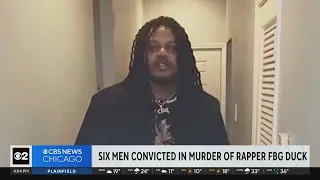 6 men found guilty in murder of rapper FBG Duck