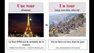 Уроки французского #77: Учим французские слова оригинальный способом! Les homonyms français