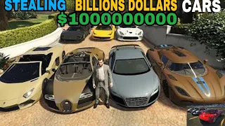 Gta 5 Stealing Billions dollars cras by Franklin || GTA5 || by CANDY GAMER