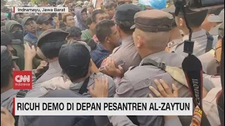 Ricuh Demo di Depan Pesantren Al Zaytun