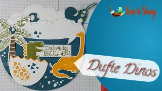 Dufte Dinos | Eine etwas andere Karte mit dem Produktpaket von Stampin' Up!