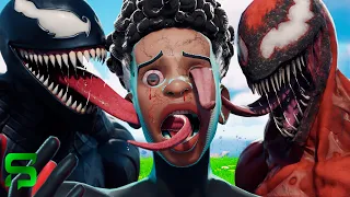 Carnage & Venom's Symbiote INFECTS Miles Morales.. Fortnite Spider-Man