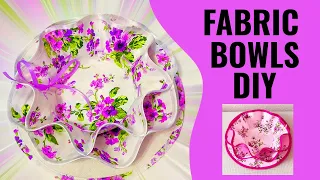 Easter Sewing Project You’ll Love To Make: Fabric Bowls DIY | Easter egg holders