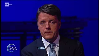 Renzi si racconta - Porta a porta 21/11/2017