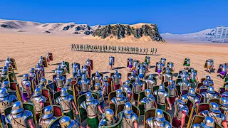 CAN 25000 ROMANS STOP 100 ELVEN HUNTRESSES? - Ultimate Epic Battle Simulator UEBS