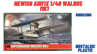 Airfix Supermarine Walrus Mk1 Unboxing