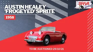 Lot 39 - Austin Healey 'Frogeyed' Sprite 1958 | SWVA October Classic Sale