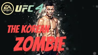 EA UFC 4 - The Korean Zombie - PS5 Gameplay