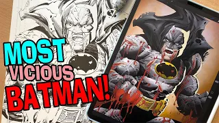 Most Vicious Batman Drawing You Have Ever Seen!