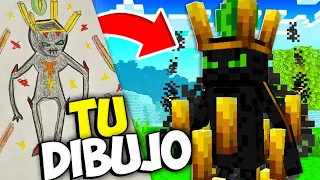 Recreé vuestros Dibujos en Mobs de Minecraft!