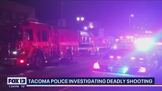 Tacoma police are investigating a deadly shooting