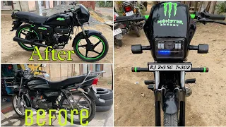 best 2022 splendor bike modify #hero #youtuber #instagram #honda