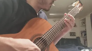 Megadeth - Holy Wars (Acoustic solo cover)