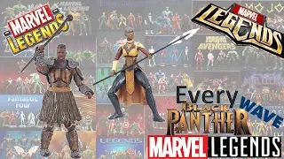 Every Black Panther Wave Marvel Legends Comparison