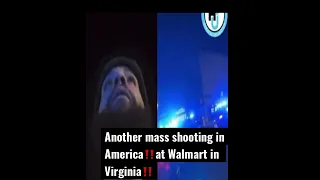 Mass shooting at #walmart in #virginia #youtubeshorts #breakingnews #massshooting #cnn #foxnews