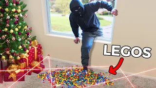 LEGO Security System vs. Burglar