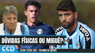 Dúvidas ou "migué"? Grêmio cria suspense na escalação para o Gre-Nal